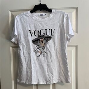 Bling White Graphic Tee